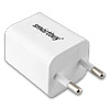    SmartBuy TRAVELER<br /> 220V->  USBx2 5V 1000+2100, Soft-touch, White