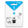  USB Flash () 8Gb SmartBuy POKO Black OTG (USB/microUSB)