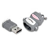  USB Flash () 16Gb SmartBuy Wild series Hippo ()