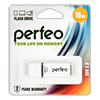  USB Flash () Perfeo C01 16Gb White