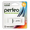  USB Flash () Perfeo C01 32Gb White