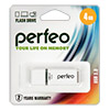  USB Flash () Perfeo C01 4Gb White