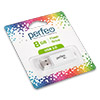 USB Flash () Perfeo C03 8Gb White