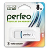  USB Flash () Perfeo C09 8Gb White