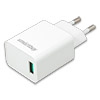    SmartBuy BLAST<br /> Quick Charge 3.0 220V->  USB 3.6-12V 1500-3000, White
