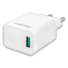    SmartBuy BLAST<br /> Quick Charge 3.0 220V->  USB 3.6-12V 1500-3000, White