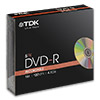  () TDK DVD-R 4,7Gb 16x  slim box/5