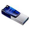 USB Flash () 32Gb Apacer AH179 (USB 3.1 Gen 1/microUSB OTG) Blue