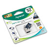  USB Flash () 32Gb Apacer AH179 (USB 3.1 Gen 1/microUSB OTG) Blue