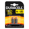 Батарейка Duracell LR1  1.5V (MN9100, E90), 2 шт в блистерной упаковке