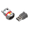  USB Flash () 16Gb SmartBuy Wild series Dog gray