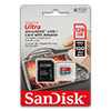  microSDXC SanDisk Ultra 128Gb  (Class10 UHS-I)   SD 