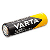 Батарейка VARTA Super Life AA  1.5V R6 (солевая), 4 шт в блистерной упаковке