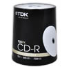  () TDK CD-R 700Mb (80 min) 52x Printable cake box 100 