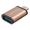  OTG () USB 3.0 (f) - USB Type-C (m), SmartBuy, Gold