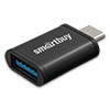  OTG () USB 3.0 (f) - USB Type-C (m), SmartBuy, Black