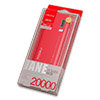   20000 / REMAX PRODA Jane V10i Li-ion <br /> 2USB 5V, Red