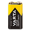 Батарейка VARTA Krona  9V 6F22 (солевая), 1 шт в блистерной упаковке