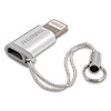  ()  Apple 8-pin (m) - micro USB (f) REMAX RA-USB2, Silver