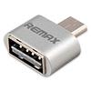  OTG () USB (Af) - micro USB (Bm), REMAX RA-OTG, Silver