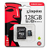   microSDXC Kingston Canvas Select 128Gb  (Class10 UHS-I)   SD 