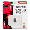   microSDXC Kingston Canvas Select 128Gb  (Class10 UHS-I) 