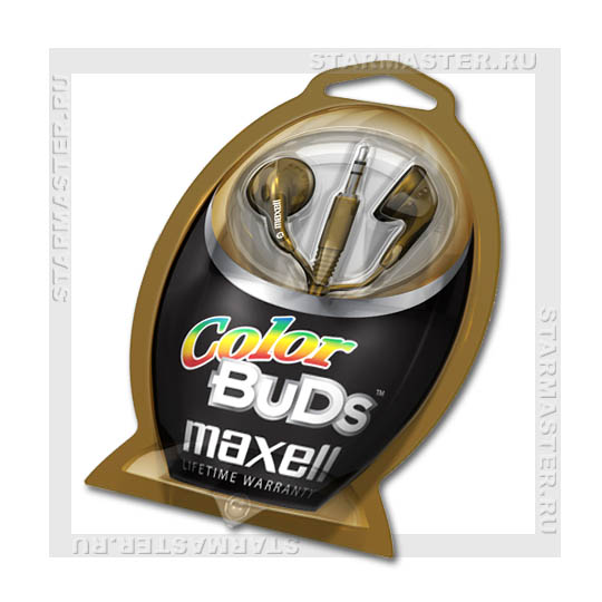 ��������-�������� Maxell  &laquo;Colour Buds CB-Gold&raquo; ������