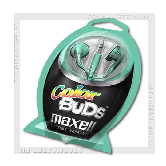 ��������-�������� Maxell  &laquo;Colour Buds CB-Green&raquo; ������