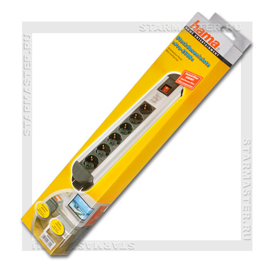 ������� ������ Hama  &laquo;Pro-E 60S&raquo; 6 �������, 1.5 �  (H-47890)