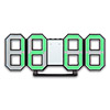 Часы-будильник Perfeo «LUMINOUS» LED, цифры 8х4,5 см, черный/зеленый