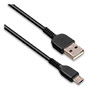 Кабель USB 2.0 -- micro USB (Am-Bm), 1.0м HOCO X20, черный, 2.4A