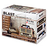 Радиоприемник BLAST BPR-712 с MP3 плеером, USB/SD/microSD, стерео, 220V/4xR20, черный