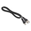 Кабель для Apple 8-pin - USB (m), 1.0м HOCO Х40, плоский, черный, 2.4А