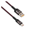  USB 2.0 - USB Type-C, 1.2 HOCO U68, Black, 5A, VOOC