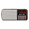 Радиоприемник Perfeo i120 «ЕГЕРЬ» УКВ+FM/MP3 коричневый, USB/microSD, аккумулятор