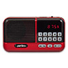 Радиоприемник Perfeo i20 «ASPEN» FM/MP3 красный, USB/microSD, аккумулятор 18650