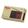 Радиоприемник Perfeo i90 «PALM» FM/MP3 красный, USB/microSD, аккумулятор 18650
