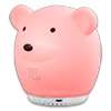 Портативная колонка SmartBuy TALE «Мишка», 3Вт, Bluetooth, RGB ночник, белый