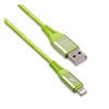 Кабель для Apple 8-pin - USB, 1.0м SmartBuy GEAR, Green, 2A, BOX
