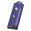Кабель для Apple 8-pin - USB, 0.15м SmartBuy SHORT, Black, 3A, BOX