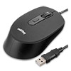 Мышь проводная SmartBuy 265 Black, USB, 4 кнопки, 800-2400 dpi, беззвучная