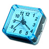 Часы-будильник Perfeo «Quartz» TC-001 5х5 см, AAx1, синий