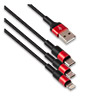  USB 2.0 -- 31 micro USB+Apple 8-pin+Type-C, 1.0 HOCO X26,  
