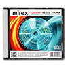 Диски (болванки) Mirex CD-RW 700Mb (80 min) 12x  slim box 
