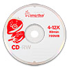  () SmartBuy CD-RW 700Mb (80 min) 12x  bulk 100 