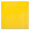 Конверт для   для диска бумажный с окном без клея, желтый, упаковка 50 шт. 