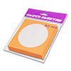 Конверт для   для диска бумажный с окном без клея, оранжевый, упаковка 50 шт. 