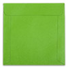 Конверт для   для диска бумажный с окном без клея, зеленый, упаковка 50 шт. 