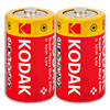 Батарейка D Mono (солевая) KODAK EXTRA R20/2 Shrink