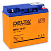 Аккумулятор свинцово-кислотный Delta DTM 1217 12V 17Ah
